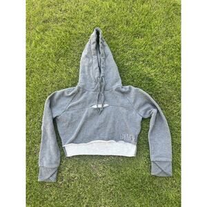 Gymshark Cropped Hoodie grey Size Small